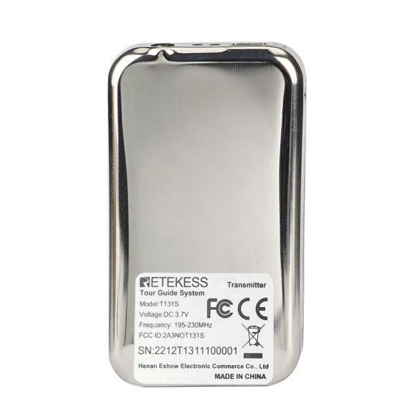 RETEKESS T131S Guide Receiver Wireless Explanation Receiver - Image 5