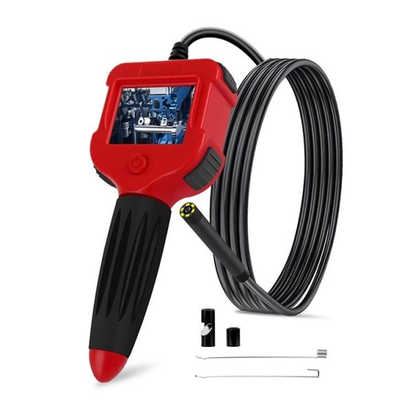 2.4 inch Screen Fuel Tank Inspection Night Vision 8mm Endoscope, Length: 1m Hard Wire - Image 2