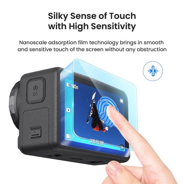 DJI Osmo Action 5 Pro aMagisn 9H Hardness Tempered Glass Set Package A - Image 3