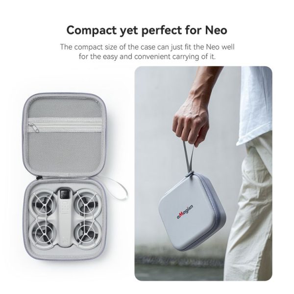 DJI Neo aMagisn Standard Storage Bag Carrying Case (Gray) - Image 3