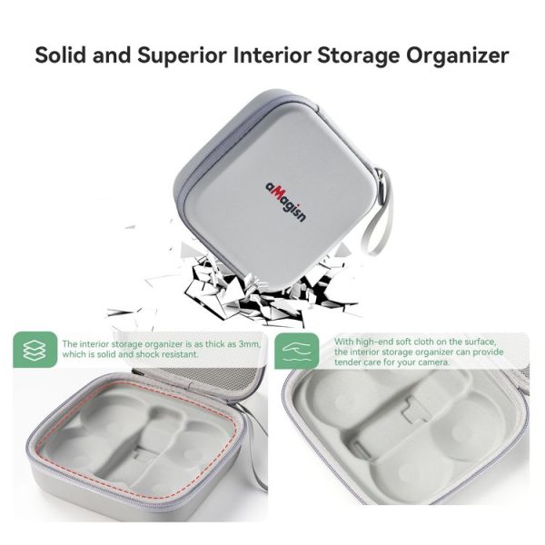 DJI Neo aMagisn Standard Storage Bag Carrying Case (Gray) - Image 5