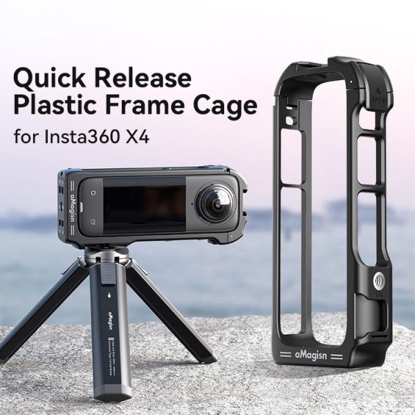 Insta360 X4 aMagisn Quick-release Plastic Rabbit Cage Expansion Frame - Image 2