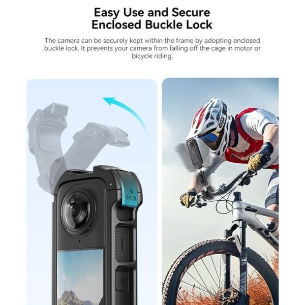 Insta360 X4 aMagisn Quick-release Plastic Rabbit Cage Expansion Frame - Image 6