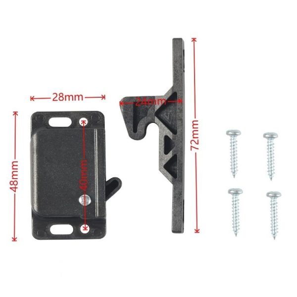 8pcs / Set RV Accessories Side-Mounted Door Lock Grab Cabinet Latch - Image 4