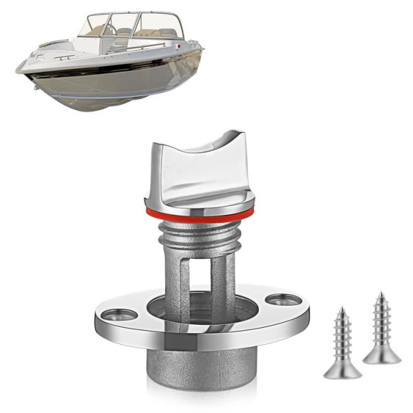 Stainless Steel Water Plug For Kayak Stern Drain, Set: 1pc