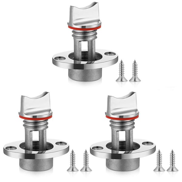 Stainless Steel Water Plug For Kayak Stern Drain, Set: 1pc - Image 2