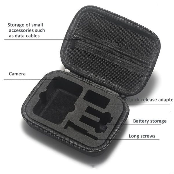 DJI OSMO Action 5 Pro / Action 4 / Action 3 Camera Storage Bag Hard Shell Protective Case - Image 4