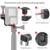 Universal Vertical Shooting Centering Arm Bracket For Action Camera, Spec: Only Bracket - Image 6