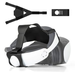 DEVASO For PlayStation VR 2 Double-sided PU Decompression Weight Reduction Headband (Quick Release)