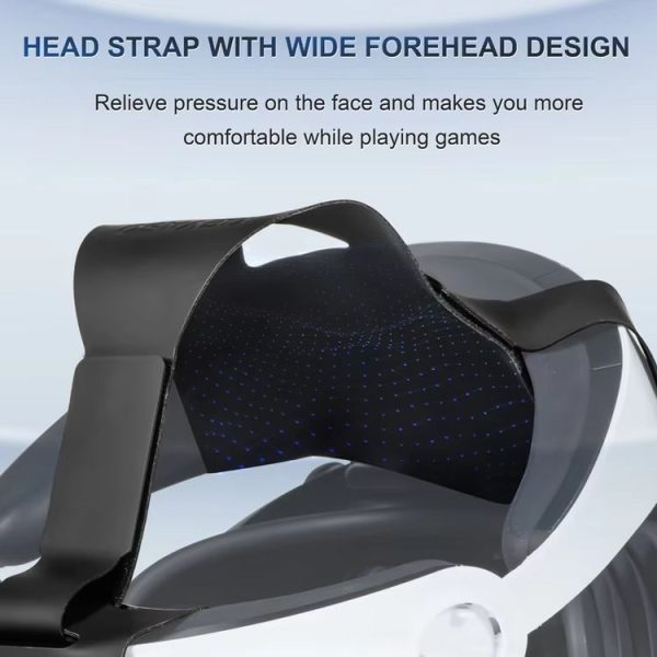 DEVASO For PlayStation VR 2 Double-sided PU Decompression Weight Reduction Headband (Quick Release) - Image 3