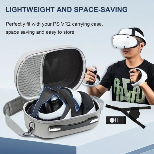 DEVASO For PlayStation VR 2 Double-sided PU Decompression Weight Reduction Headband (Quick Release) - Image 8