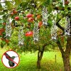 Laser Flash Bird Repellent Orchard Bird Repellent Spiral Reflective Wind Rotor (Silver) - Image 6