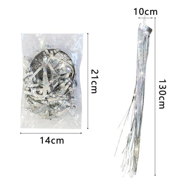 Garden Laser Reflective Bird Repellent Strips Balcony Orchard Decorative Reflective Tape (Silver) - Image 3