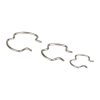 18pcs / Set Quick Connector Clip Transmission Cooler Wire Clip (Silver) - Image 2