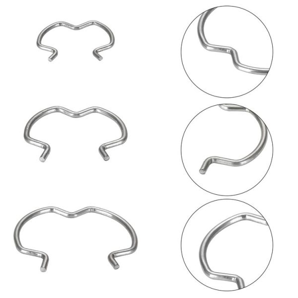 18pcs / Set Quick Connector Clip Transmission Cooler Wire Clip (Silver) - Image 4