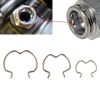 18pcs / Set Quick Connector Clip Transmission Cooler Wire Clip (Silver) - Image 5