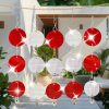 Garden Bird Repellent Decorative Round Hanging Laser Reflective Piece (Dual-Side Silver) - Image 2