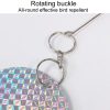 Garden Bird Repellent Decorative Round Hanging Laser Reflective Piece (Dual-Side Silver) - Image 4