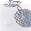 Garden Bird Repellent Decorative Round Hanging Laser Reflective Piece (Dual-Side Silver) - Image 7