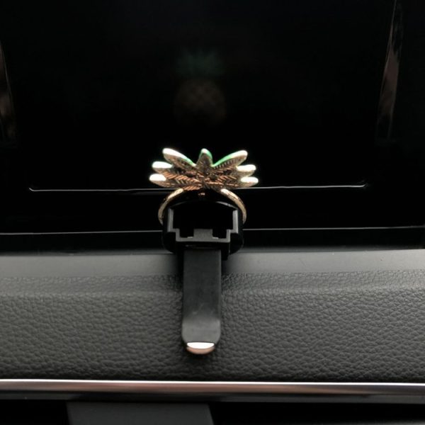 Car Air Conditioning Vent Pineapple Decorative Aromatherapy Clip (Rhinestones) - Image 5