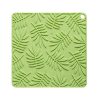 9.5cm Household Square Silicone Heat Insulating Mat Kitchen High Temperature Resistant Baking Placemat (Matcha Green)
