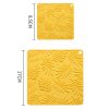 9.5cm Household Square Silicone Heat Insulating Mat Kitchen High Temperature Resistant Baking Placemat (Matcha Green) - Image 3