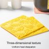 9.5cm Household Square Silicone Heat Insulating Mat Kitchen High Temperature Resistant Baking Placemat (Matcha Green) - Image 6