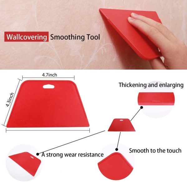10 In 1 Wallpaper Smoothing Kit Car Vinyl Wrapping Tool Scraper - Image 5