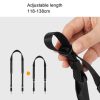 Cwatcun D154 Comfortable Decompression Quick Release Neck Camera Universal Shoulder Strap SLR Camera Strap (Black) - Image 6
