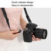 Cwatcun D154 Comfortable Decompression Quick Release Neck Camera Universal Shoulder Strap SLR Camera Strap (Black) - Image 7