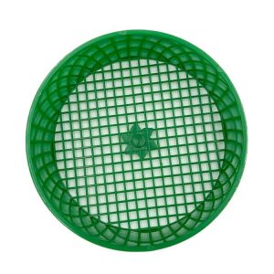 Home Planting Gardening Sieve Tool Sand And Soil Filter Screen, Diameter: 16cm (Green)