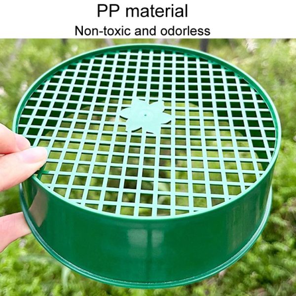 Home Planting Gardening Sieve Tool Sand And Soil Filter Screen, Diameter: 16cm (Green) - Image 4