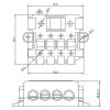 Five-Way One-Input Four-Output Fuse Box RV Power Supply Modification, Specifications: Fuse Box - Image 4
