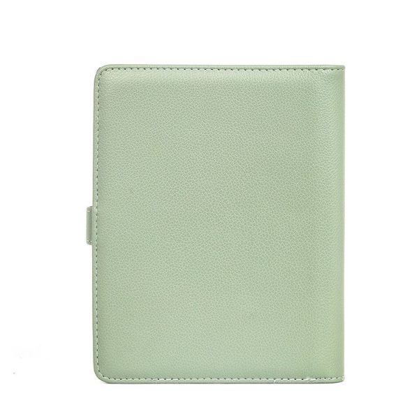 3 Inch 80 Pockets Photo Lychee Print Album Photo Book Card Album (Green) - Image 4