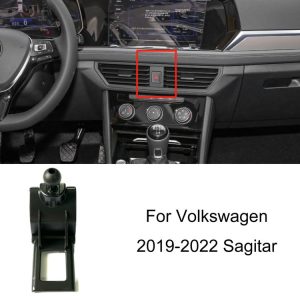 Volkswagen Car Air Outlet Modified Mobile Phone Holder Base, Model: 19-22 Sagitar