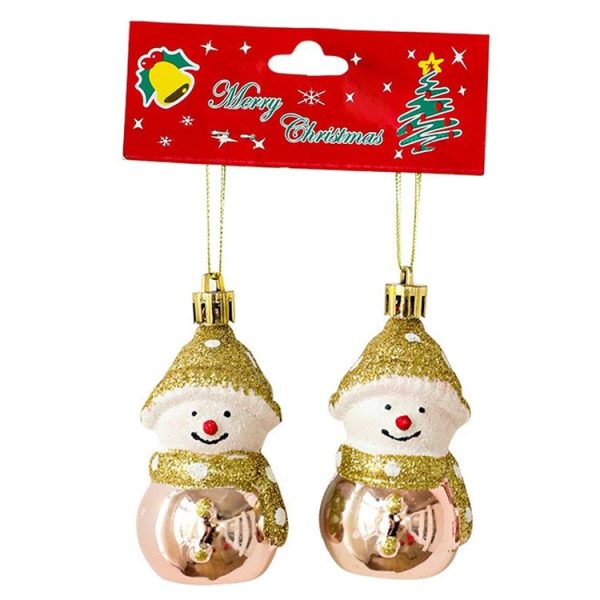 2pcs Christmas Decoration Christmas Tree Pendant Hanging Ornament, Style: Hazelnut - Image 4