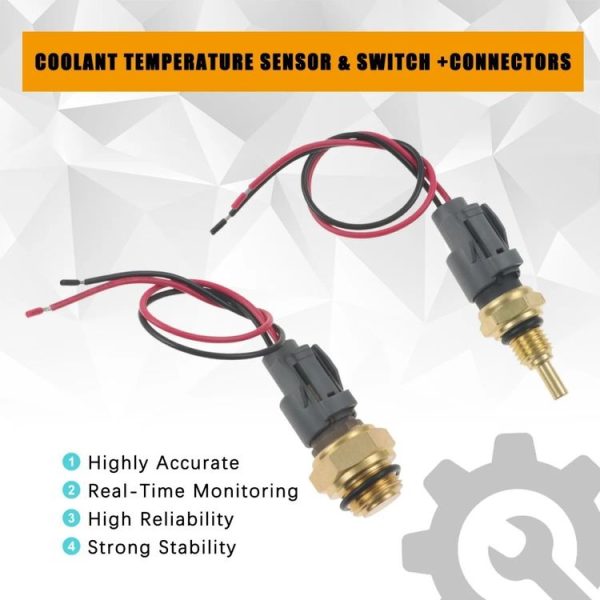 Honda Civic Radiator Coolant Fan Switch Temperature Sensor Plus Wiring Harness (1set) - Image 3