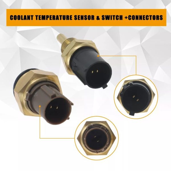 Honda Civic Radiator Coolant Fan Switch Temperature Sensor Plus Wiring Harness (1set) - Image 5