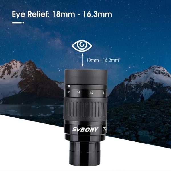 SVBONY SV135 1.25 inch 7-21mm Zoom Eyepiece - Image 3