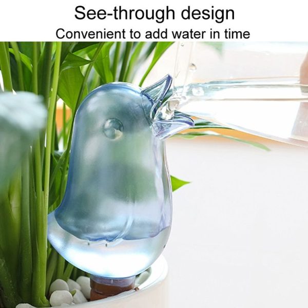 Gardening Irrigation Seepage Household Plants Potting Bird Automatic Waterer (Water Blue) - Image 4