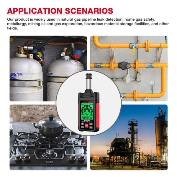 HABOTEST Combustible Gas Methane Leak Detector - Image 12