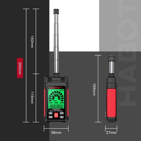 HABOTEST Combustible Gas Methane Leak Detector - Image 3