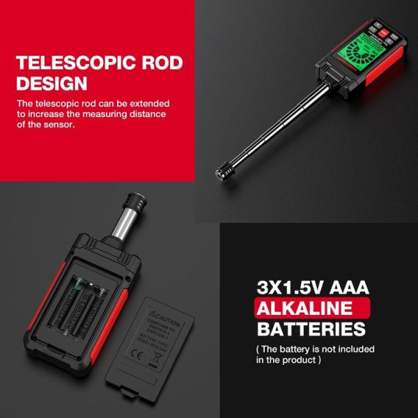 HABOTEST Combustible Gas Methane Leak Detector - Image 7