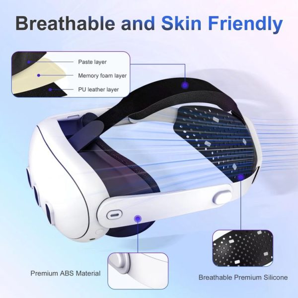 Meta Quest 3 / 3S DEVASO Elite Headwear VR Glasses Headband - Image 3