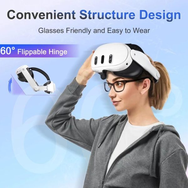 Meta Quest 3 / 3S DEVASO Elite Headwear VR Glasses Headband - Image 6