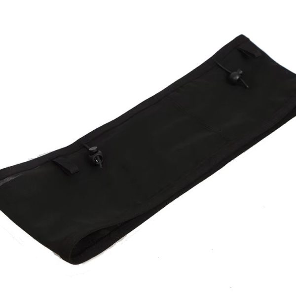 Close-fitting Sports Waist Bag Lightweight Marathon Running Belt, Size: S (Black) - Image 3
