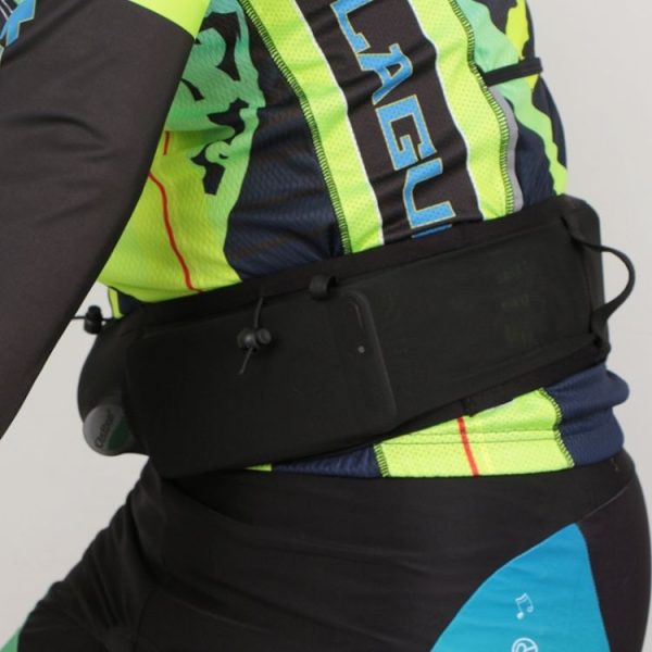 Close-fitting Sports Waist Bag Lightweight Marathon Running Belt, Size: S (Black) - Image 9
