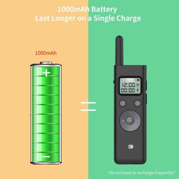 Doosl DSIT037 300m Long Distance Laser Remote Control Green Light Page Turner - Image 4