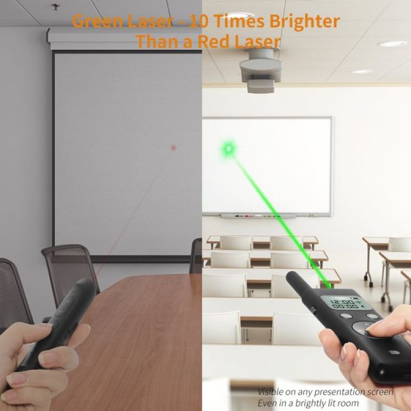 Doosl DSIT037 300m Long Distance Laser Remote Control Green Light Page Turner - Image 6