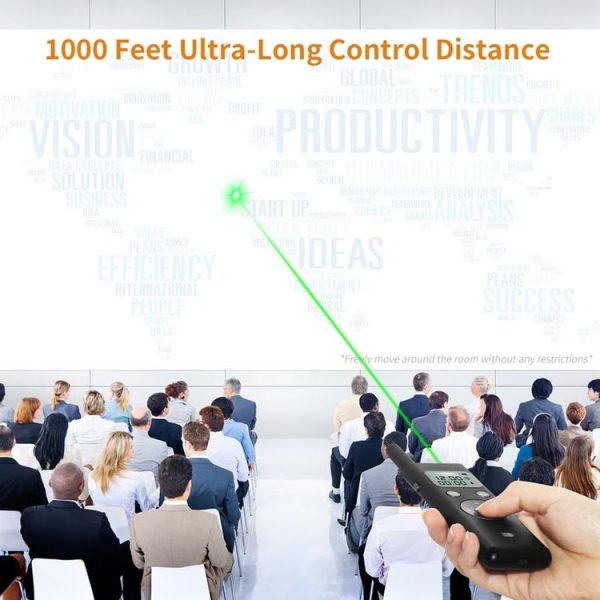 Doosl DSIT037 300m Long Distance Laser Remote Control Green Light Page Turner - Image 7
